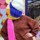 Vinter Sky Tørklæde