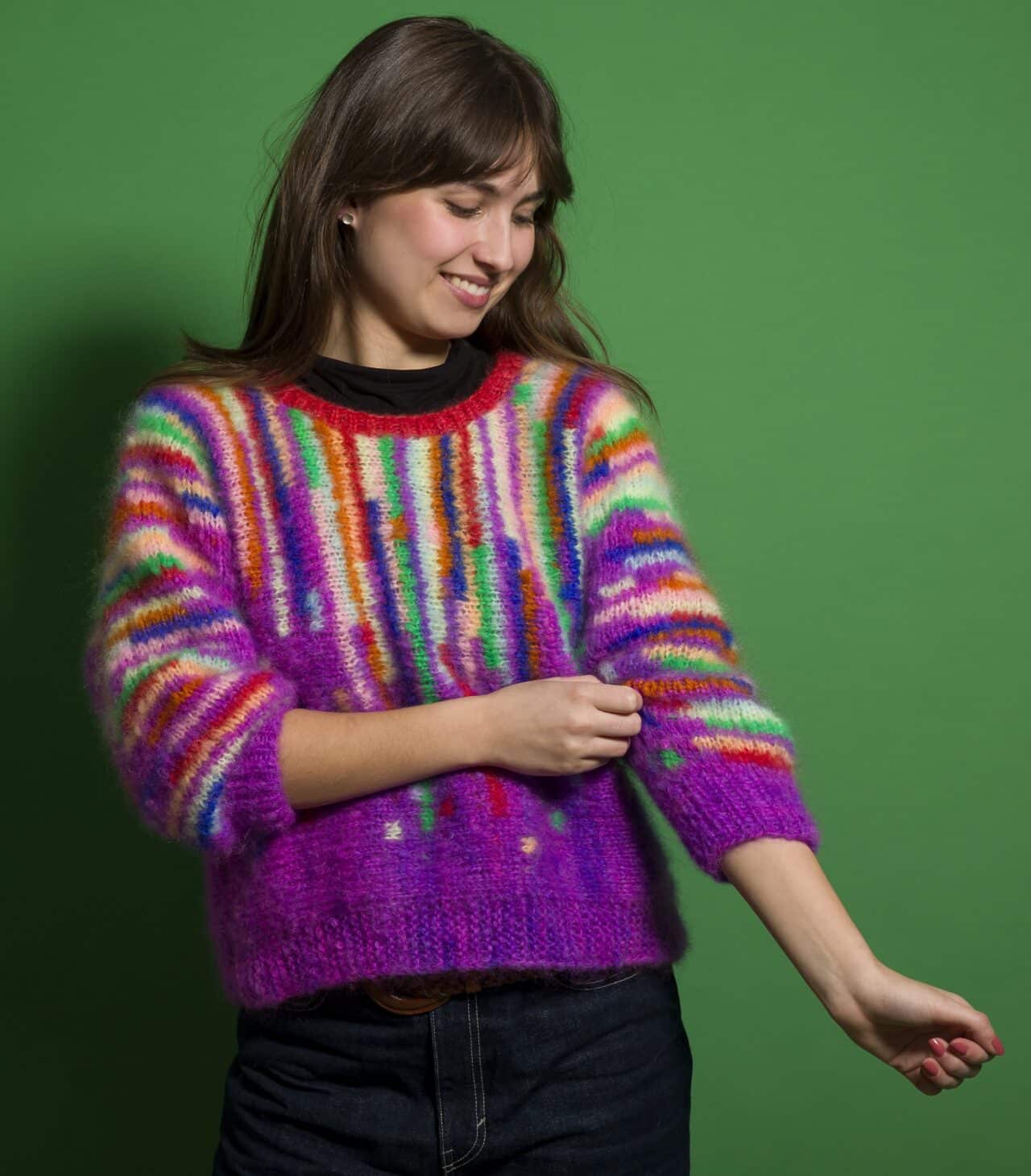 Color Drop Sweater - Image 2
