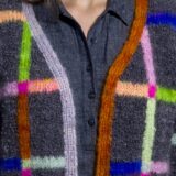 Color Square Cardigan