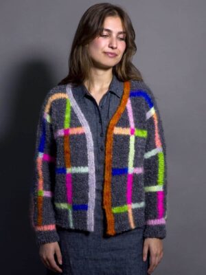 Color Square Cardigan KIT