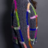 Color Square Cardigan