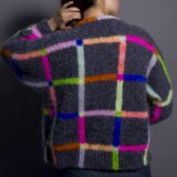 Color Square Cardigan
