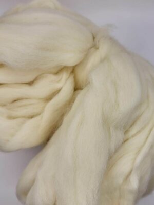 Uspundet Charollais uld 200g
