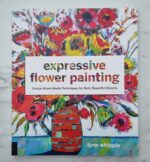 Expressive flower painting