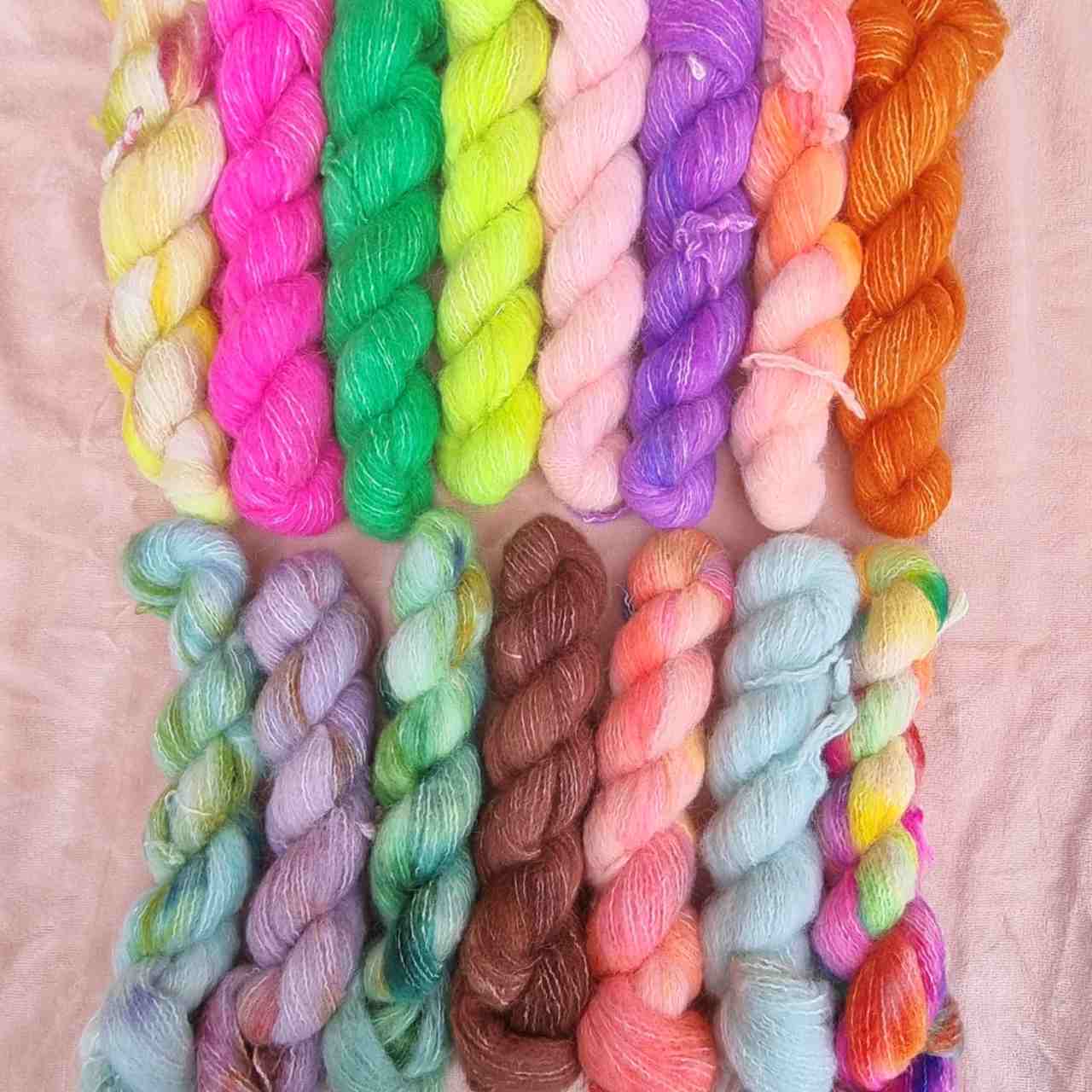 Fluffy Alpaca Mix 300g #D