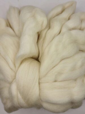 Uspundet Merino uld kartet 200g