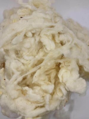 Uspundet Shetland uld 500g